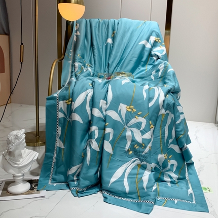 棉生活家纺 2025新款春夏莫代尔天丝夏被 耶利亚