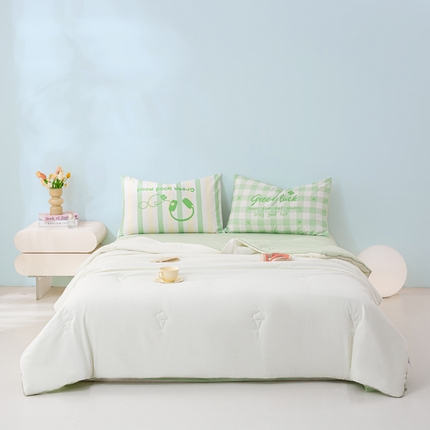 91家纺网 家纺一手货源 找家纺 （总）康纳利 2025新款冰淇淋凉感夏被四件套