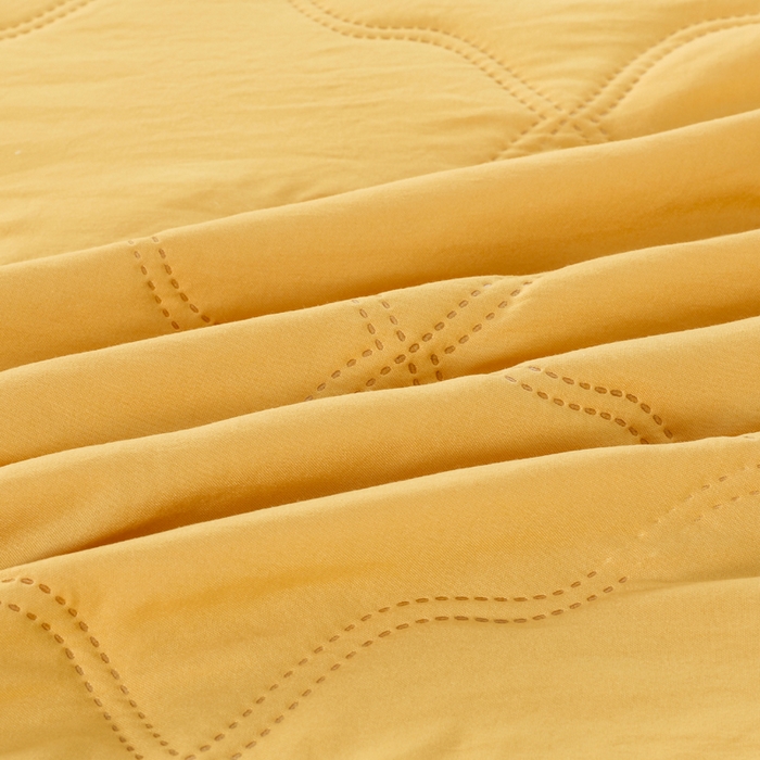 91家纺网 家纺一手货源 找家纺 太阳树家纺 2025水洗棉夏被夏凉被空调被超声波压花礼品直播供应链引流爆款 黄色