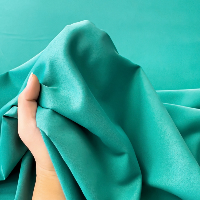 91家纺网 家纺一手货源 找家纺 纽缦家纺 2025新款纯色提花冰丝系列床单单件-单床单 薄荷绿