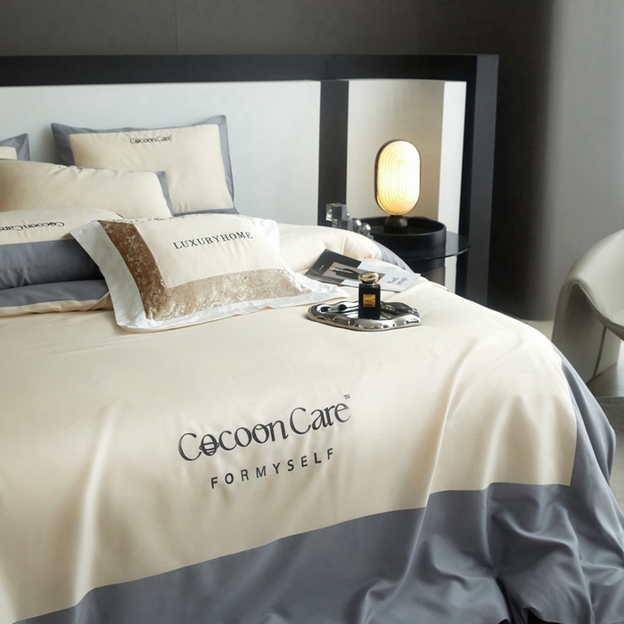 91家纺网 家纺一手货源 找家纺 金奇达2025新款【洛伊】-茧养莱赛尔四件套（标准号全网控价（折后券后）不低于258元） 洛伊-战舰兰