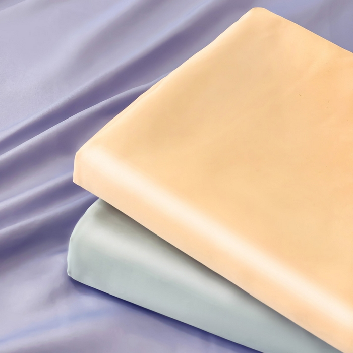 91家纺网 家纺一手货源 找家纺 （总）纽缦家纺 2025新款纯色提花冰丝系列床单单件-单床单