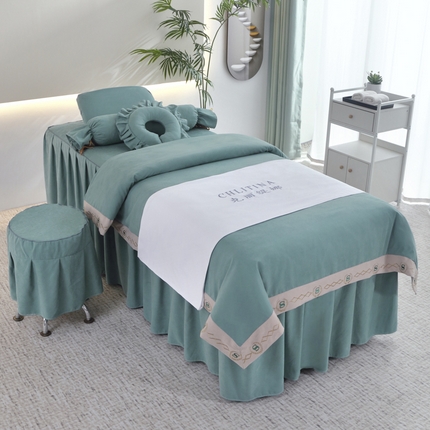 91家纺网 家纺一手货源 找家纺 （总）千姿坊美 容 床罩 2025新款美 容床罩冬被蜜桃绒四件套