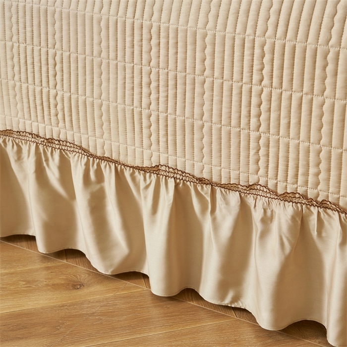 91家纺网 家纺一手货源 找家纺 恒爱家纺  2025新款莫代尔柔情似水多功能夏被床盖四件套			 			 梦幻金