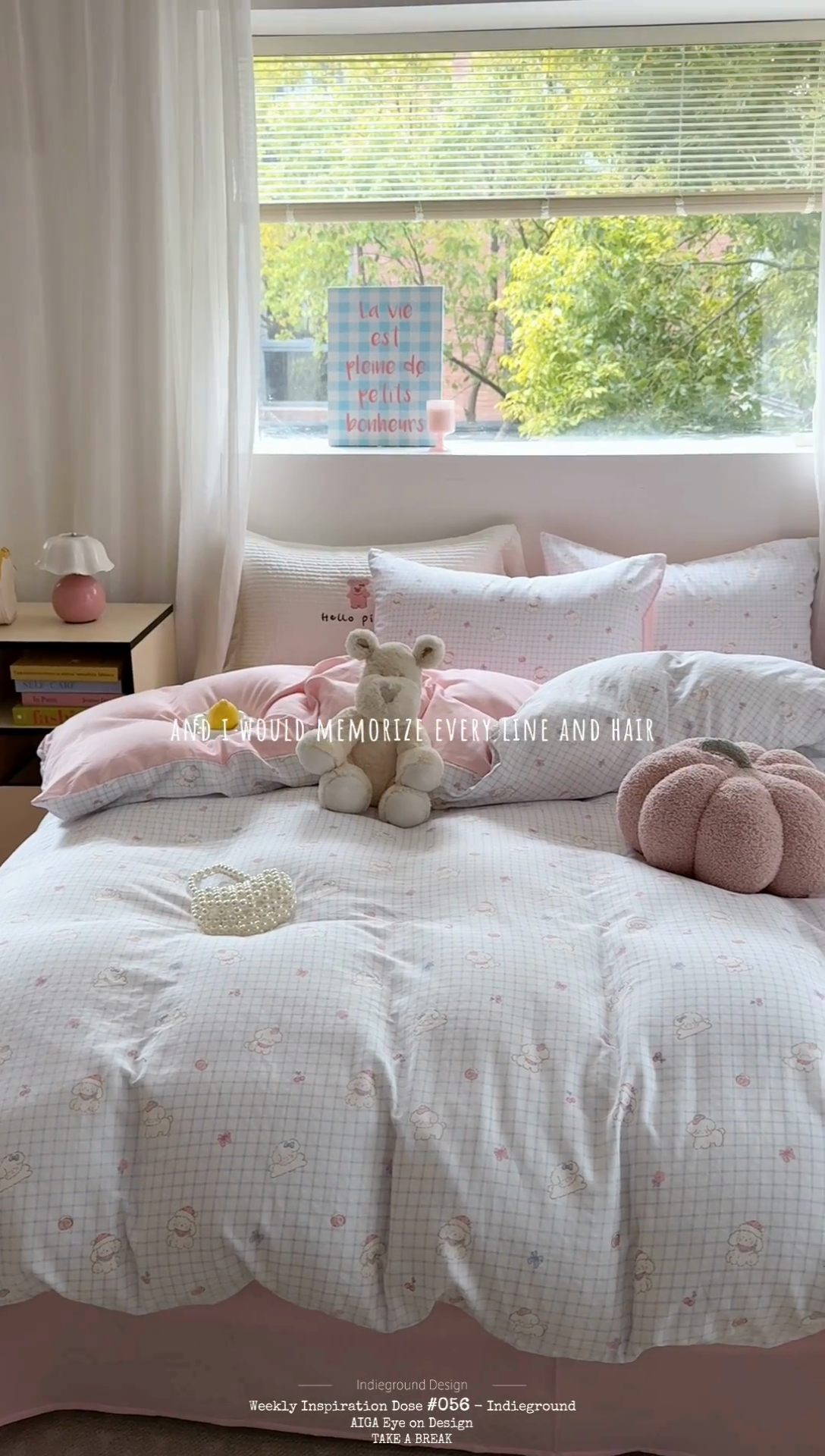 91家纺网 家纺一手货源 找家纺 2025新款全棉有氧双层纱四件套-卡通系列 甜宠修狗