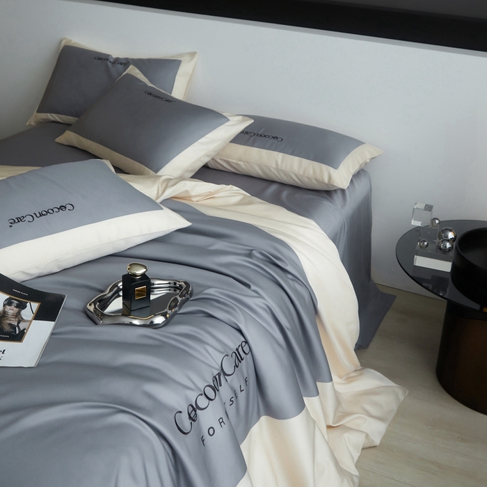 91家纺网 家纺一手货源 找家纺 金奇达2025新款【洛伊】-茧养莱赛尔四件套（标准号全网控价（折后券后）不低于258元） 洛伊-青蓝