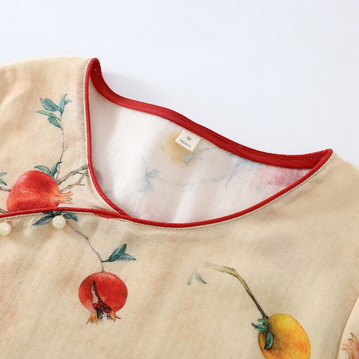 91家纺网 家纺一手货源 找家纺 洛兰沙家居馆【只代发】【只代发】 2025新款国风竹纤维鸟语花香春夏女睡衣大码长袖长裤自带凉感休闲套装 ls1307