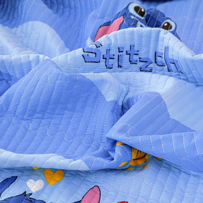 91家纺网 家纺一手货源 找家纺 情煊家纺 2025新款双面全棉夹棉枕套 史迪仔