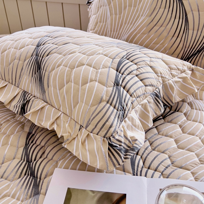 91家纺网 家纺一手货源 找家纺 情煊家纺 2025新款全棉印花小清新夹棉枕套 青春告白