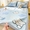 91家纺网 家纺一手货源 找家纺 （总）2025新款A类碳光冰丝印花凉席学生床席空调被夏被四件套配送买家秀