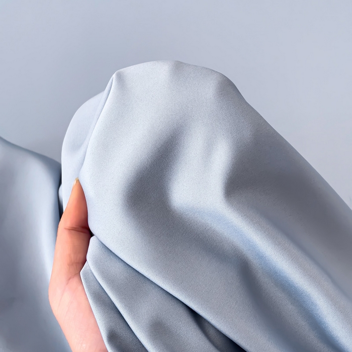 91家纺网 家纺一手货源 找家纺 纽缦家纺 2025新款纯色提花冰丝系列床单单件-单床单 星空灰