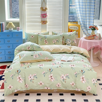 91家纺网 家纺一手货源 找家纺 （总）红馆 2025新款全棉12868印花单品被套