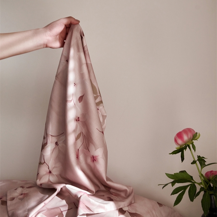 91家纺网 家纺一手货源 找家纺 金奇达2025新款【艺术花卉】-茧养莱赛尔四件套（标准号全网控价（折后券后）不低于228元） 娜塔莎