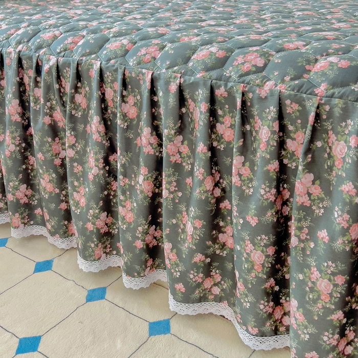 91家纺网 家纺一手货源 找家纺 情煊家纺 2025新款全棉印花小清新夹棉枕套 白兰地