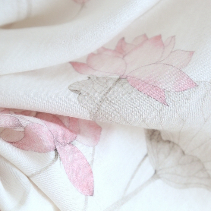 91家纺网 家纺一手货源 找家纺 洛兰沙家居馆【只代发】【只代发】 2025新款国风竹纤维鸟语花香春夏女睡衣大码长袖长裤自带凉感休闲套装 ls1310