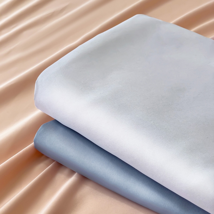 91家纺网 家纺一手货源 找家纺 （总）纽缦家纺 2025新款纯色提花冰丝系列床单单件-单床单