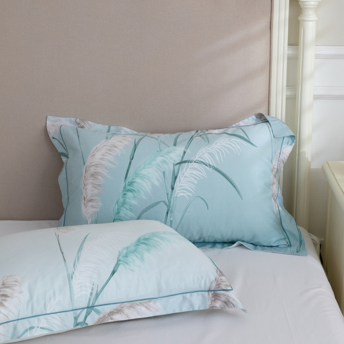 91家纺网 家纺一手货源 找家纺 棉生活家纺 2025新款春夏莫代尔天丝夏被 甘棠灰绿