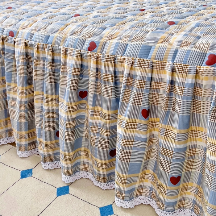 91家纺网 家纺一手货源 找家纺 情煊家纺 2025新款全棉印花小清新夹棉枕套 律动