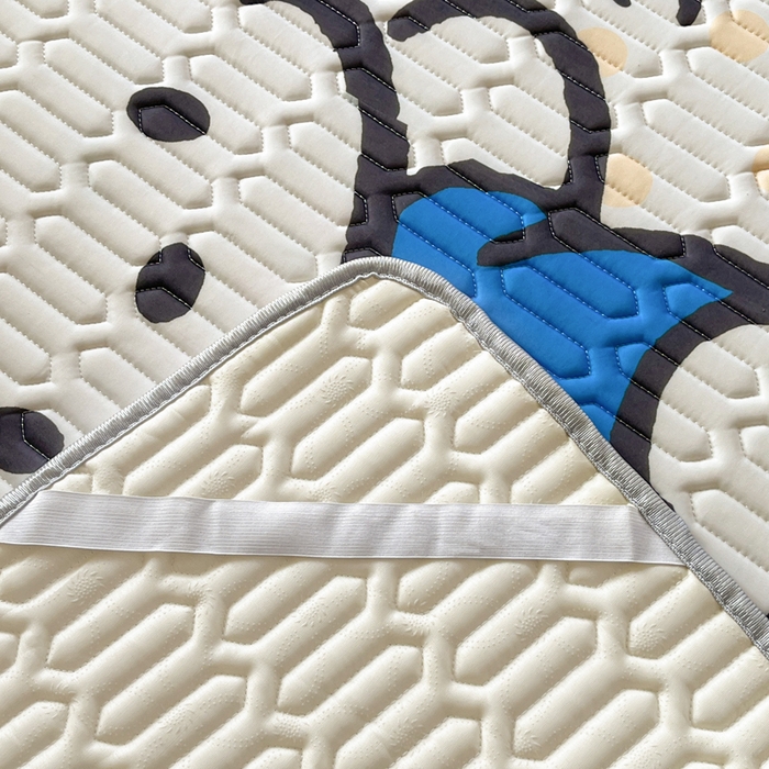 91家纺网 家纺一手货源 找家纺 金爱家 2025新款正版三丽鸥凉感乳胶凉席 星星帕哈狗