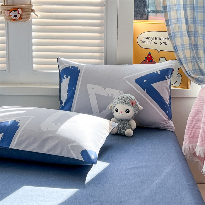 91家纺网 家纺一手货源 找家纺 （总）红馆 2025新款12868全棉印花单枕套