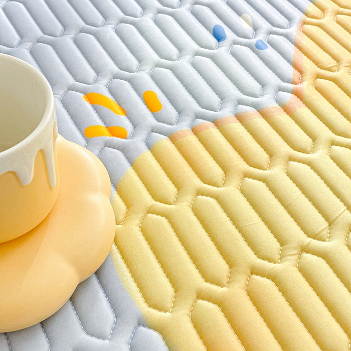 91家纺网 家纺一手货源 找家纺 川悦生活 2025新款大阪凉感丝凉席 星海