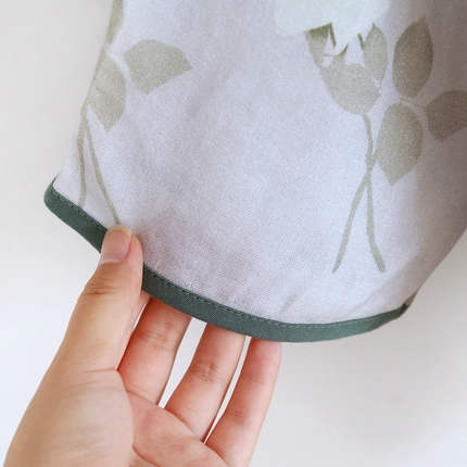 洛兰沙家居馆【只代发】【只代发】 2025新款国风竹纤维鸟语花香春夏女睡衣大码长袖长裤自带凉感休闲套装 ls1305