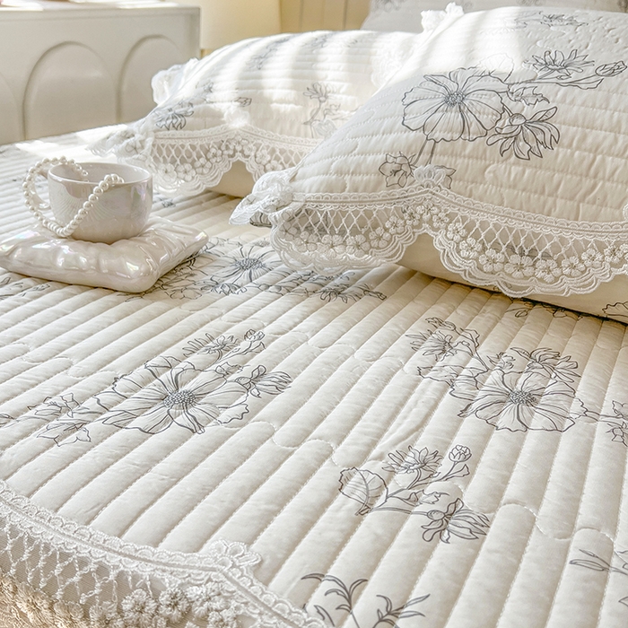 91家纺网 家纺一手货源 找家纺 麒豆豆 2025新款天丝印花床笠 琳琅