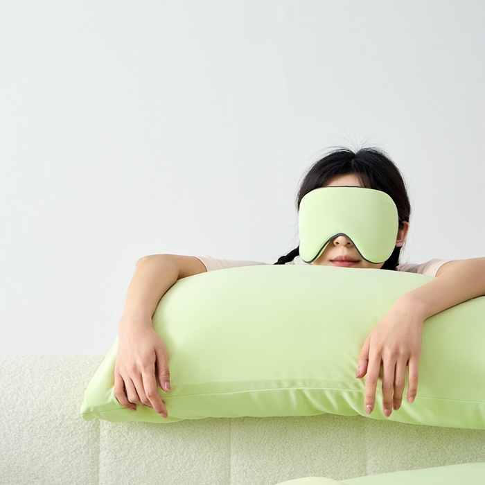 91家纺网 家纺一手货源 找家纺 LADY COCO2025新款coolmate多巴胺色系凉感枕套 枕套-绿