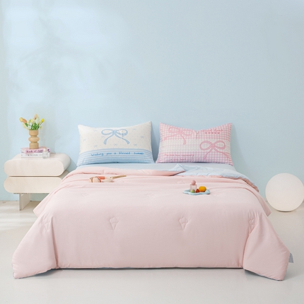 91家纺网 家纺一手货源 找家纺 （总）康纳利 2025新款冰淇淋凉感夏被四件套