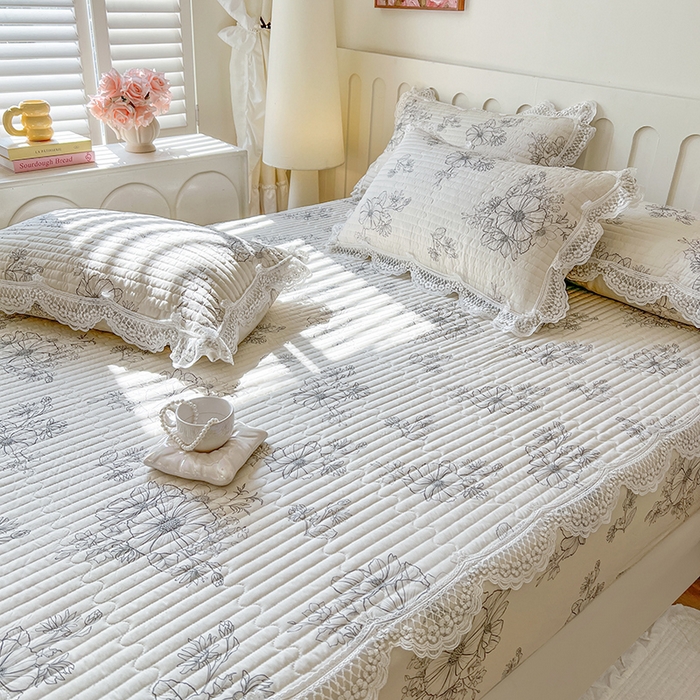 91家纺网 家纺一手货源 找家纺 麒豆豆 2025新款天丝印花床笠 琳琅