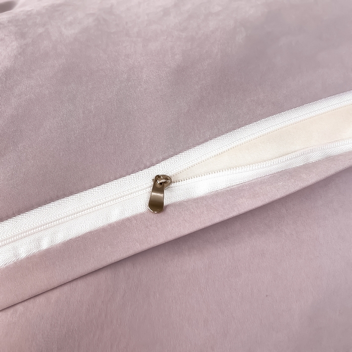 91家纺网 家纺一手货源 找家纺 （总）曲之慕 2025新品四季款高端刺绣四件套简约可水洗轻奢纯色刺绣四件套--流光