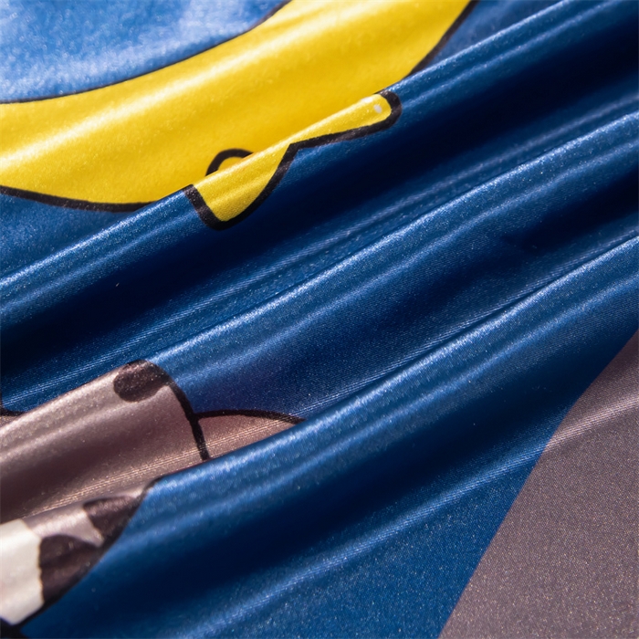 91家纺网 家纺一手货源 找家纺 梦舒羽 2025新款可水洗冰丝双人枕套凉爽情侣枕头套枕芯套 招财小猫