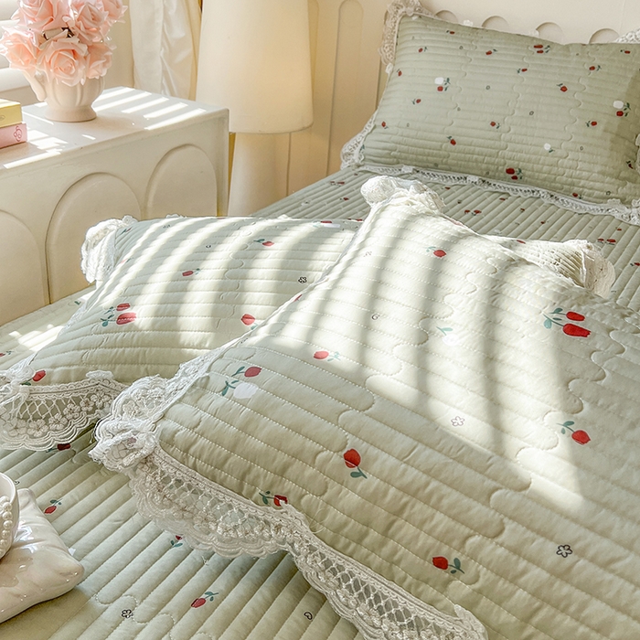 91家纺网 家纺一手货源 找家纺 （总）麒豆豆 2025新款天丝印花床笠