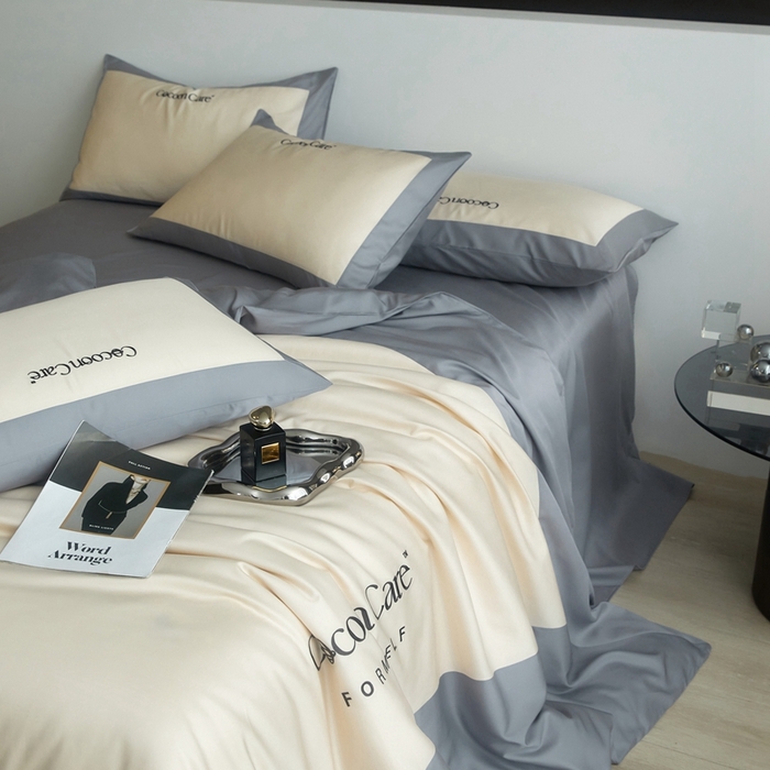 91家纺网 家纺一手货源 找家纺 金奇达2025新款【洛伊】-茧养莱赛尔四件套（标准号全网控价（折后券后）不低于258元） 洛伊-战舰兰