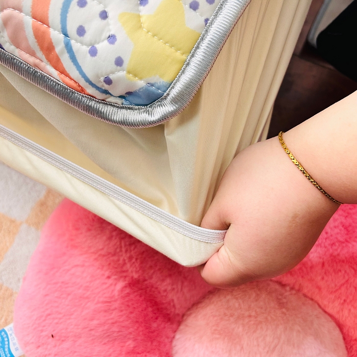 91家纺网 家纺一手货源 找家纺 小虾米 2025乳胶凉席上下床床笠 七彩云朵