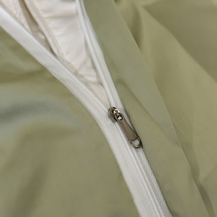 91家纺网 家纺一手货源 找家纺 氧家2025新款60支全棉贡缎纯色四件套 抹茶绿