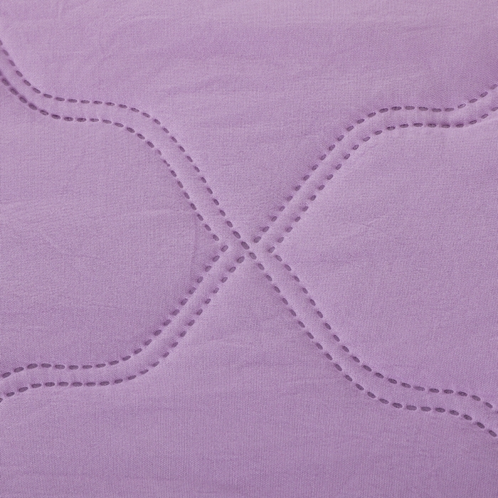 91家纺网 家纺一手货源 找家纺 太阳树家纺 2025水洗棉夏被夏凉被空调被超声波压花礼品直播供应链引流爆款 紫色