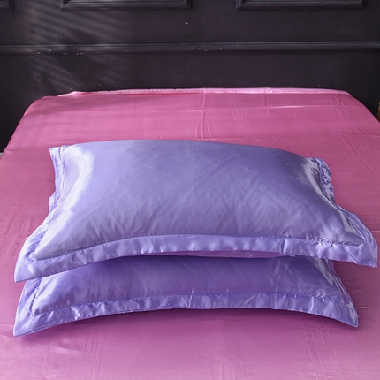 91家纺网 家纺一手货源 找家纺 （总）经年  2025年特价款丝绸水洗冰丝四件套-单枕套 直播爆款