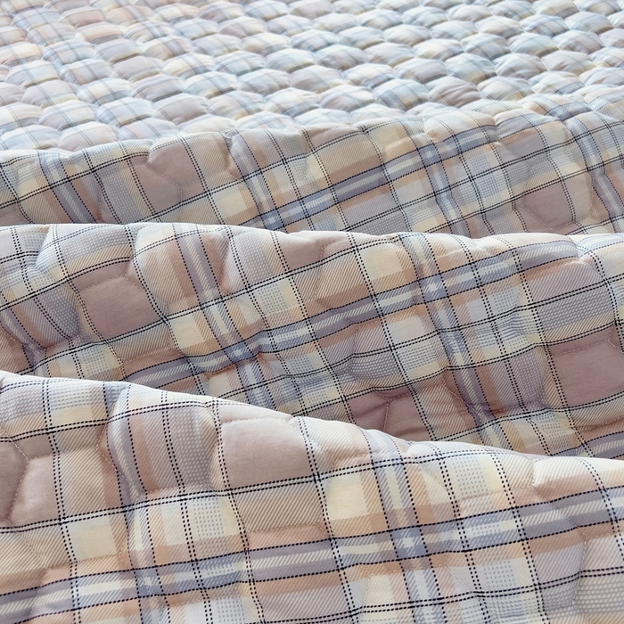 91家纺网 家纺一手货源 找家纺 情煊家纺 2025新款全棉印花小清新夹棉枕套 品质生活