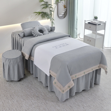 91家纺网 家纺一手货源 找家纺 （总）千姿坊美 容 床罩 2025新款美 容床罩冬被蜜桃绒四件套