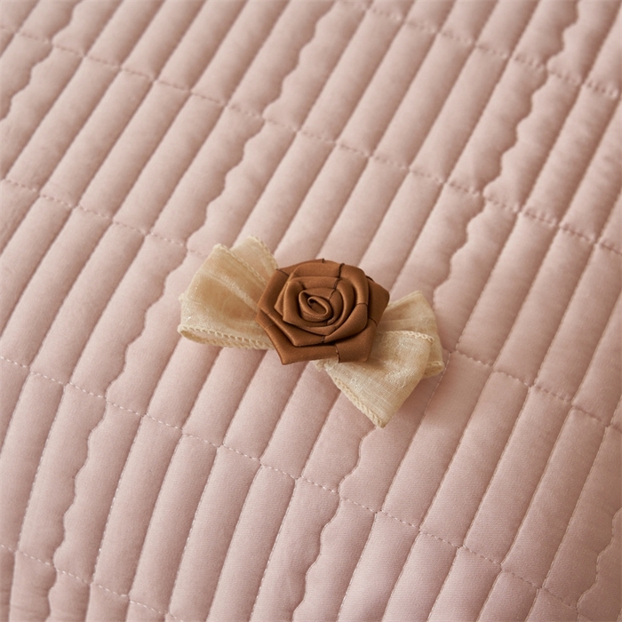 91家纺网 家纺一手货源 找家纺 恒爱家纺  2025新款莫代尔柔情似水多功能夏被床盖四件套			 			 浅豆沙