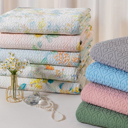 美丽折家纺 2025新款云母冰丝乳胶凉席三件套系列 组合图