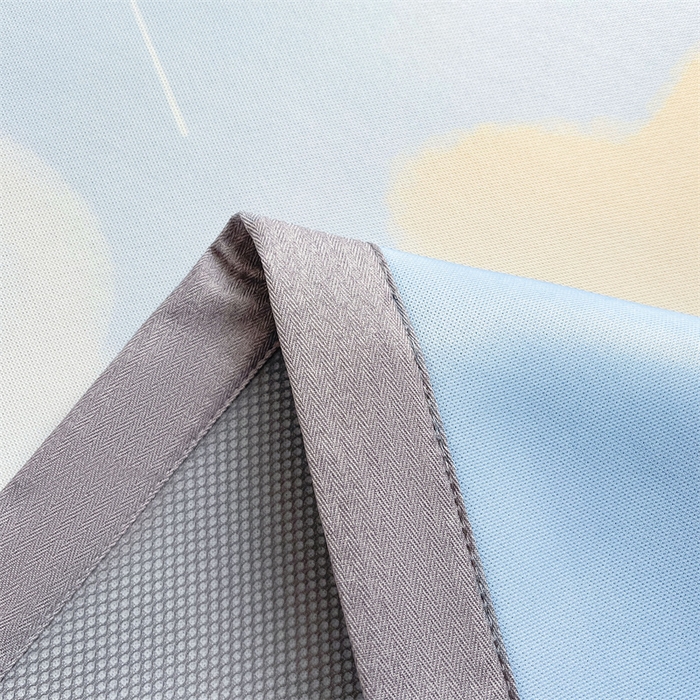 91家纺网 家纺一手货源 找家纺 2025新款A类碳光冰丝印花凉席学生床席空调被夏被四件套配送买家秀 星空