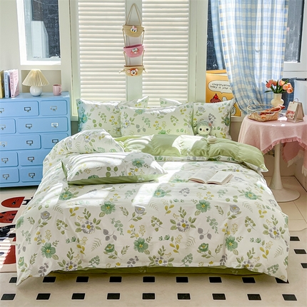 91家纺网 家纺一手货源 找家纺 （总）红馆 2025新款全棉12868印花单品被套