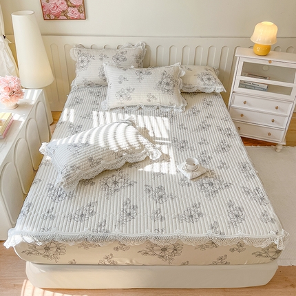 麒豆豆 2025新款天丝印花床笠 琳琅