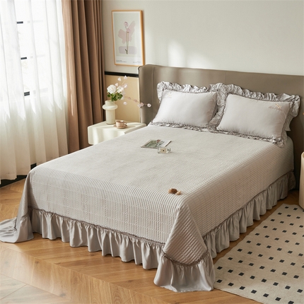 91家纺网 家纺一手货源 找家纺 （总）恒爱家纺  2025新款莫代尔柔情似水多功能夏被床盖四件套			 			