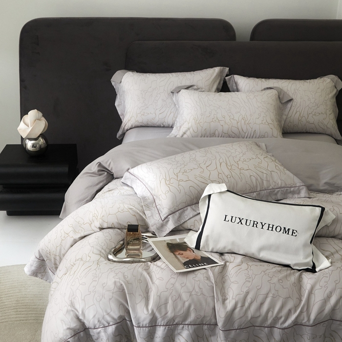 91家纺网 家纺一手货源 找家纺 金奇达2025新款【盛夏流年】-茧养莱赛尔四件套（标准号全网控价（折后券后）不低于258元） 尤克里里