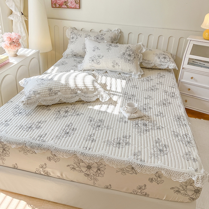 91家纺网 家纺一手货源 找家纺 麒豆豆 2025新款天丝印花床笠 琳琅