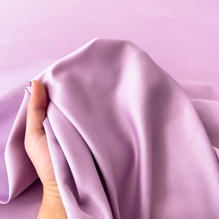 91家纺网 家纺一手货源 找家纺 纽缦家纺 2025新款纯色提花冰丝系列床单单件-单床单 梦幻紫