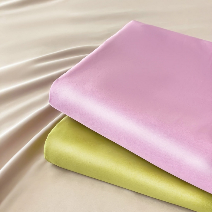 91家纺网 家纺一手货源 找家纺 （总）纽缦家纺 2025新款纯色提花冰丝系列床单单件-单床单